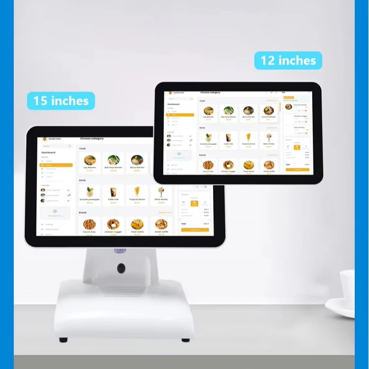 15inch Android System POS  Terminal All in One  Cash Register Billing NFC QR Checkout Machine Customer Display for Retail Shop