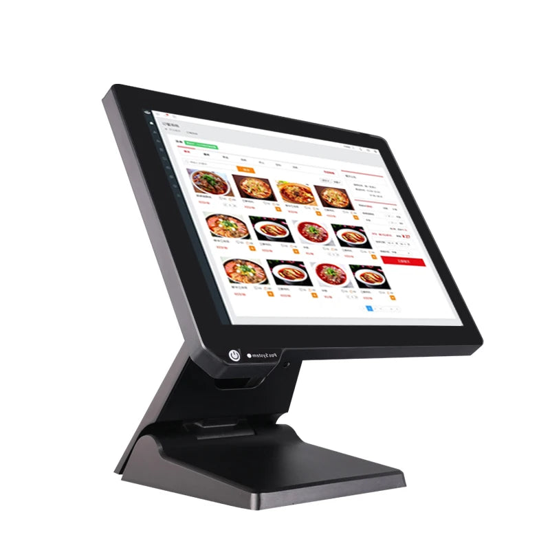 15.6 Inch Capacitive Touch Screen Win AIO POS System Software Cash Register Cashier Receipt Printer Pos Terminal Machine