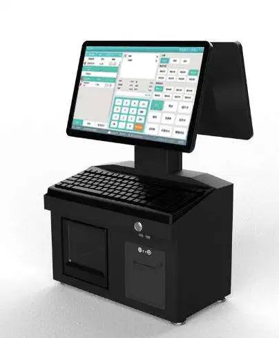 14Inch Dual Screen Cash Register Machine Windows Android All in One Pos Terminal System for Retail Shop With Thermal Printer