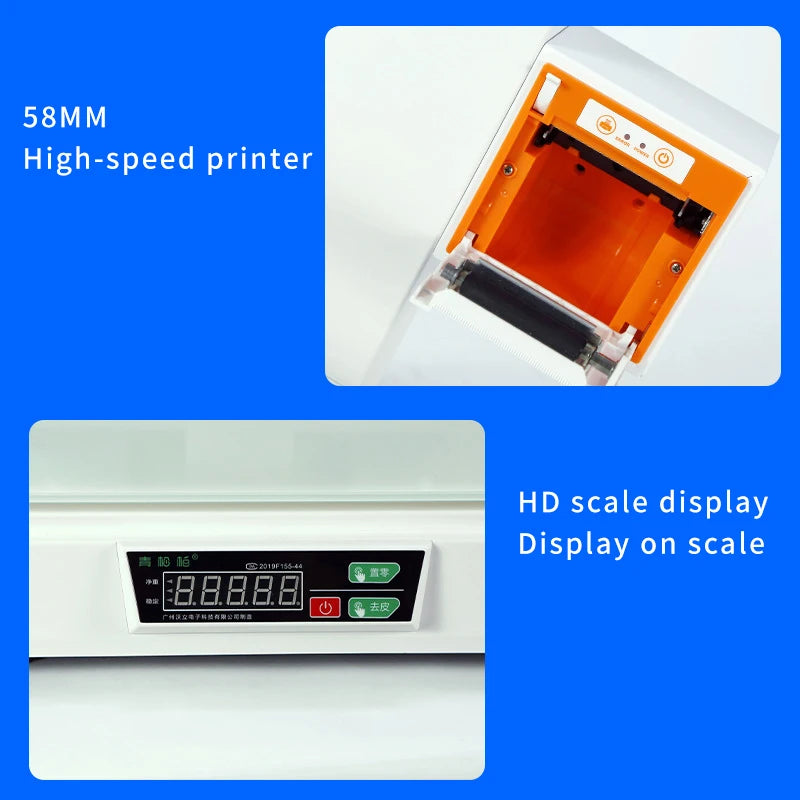 Scals Weighing Scales Price Weighing Scale Printer Fruit Scales Machine Balanzas Digitales Monitor Peso Seca POS System Terminal