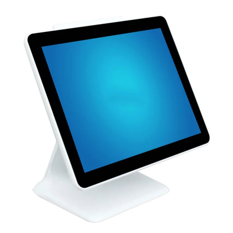 EU Stock 15 Inch Aluminium Alloy Pos Cash Register Machine All in One for Windows Sistema Pos With Printer Scanner