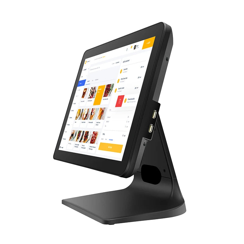 Desktop 15.6inch Win10 Touch Screen  All in One Cash Register Pos Systems Terminal Machine for Retail Restaurant Store
