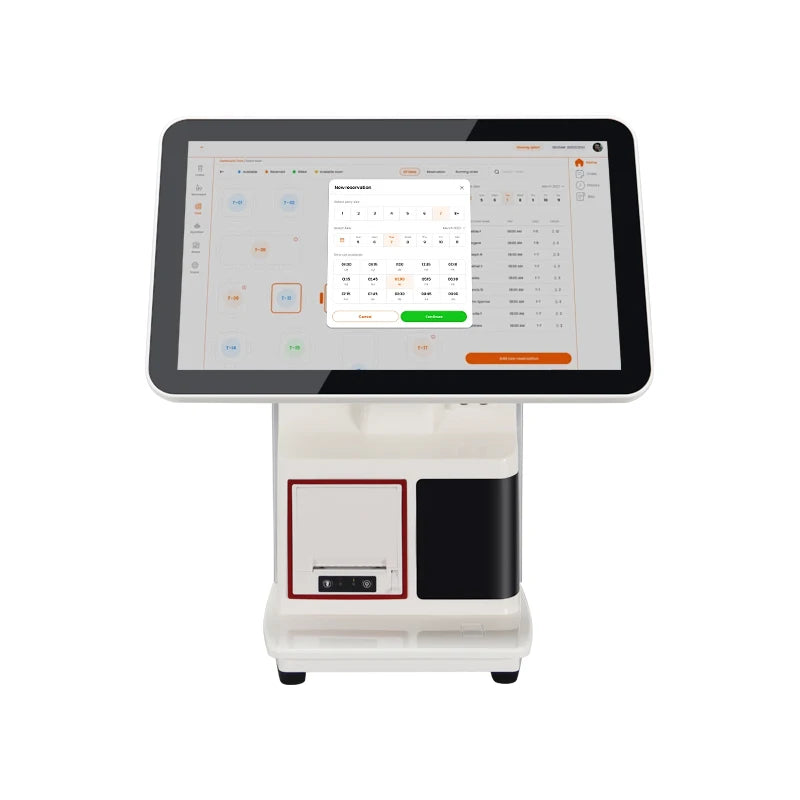Brand New Channel B1 Dual Screen All-in-One POS System 1920*1080 Cash Register 16GB for Shopping Centre