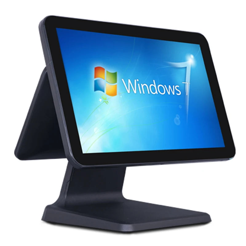 OEM Market Restaurant Retail 15+12 inch Dual Touch Screen Pos Machine Cash Register Terminal Cheap Pos Systems for Sale