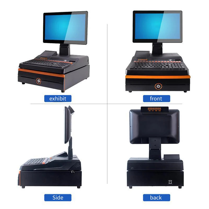 13.3 Inch Android  Android Payment Kiosk Touch Screen All in One Pos Term Pos All in One With Cash Register