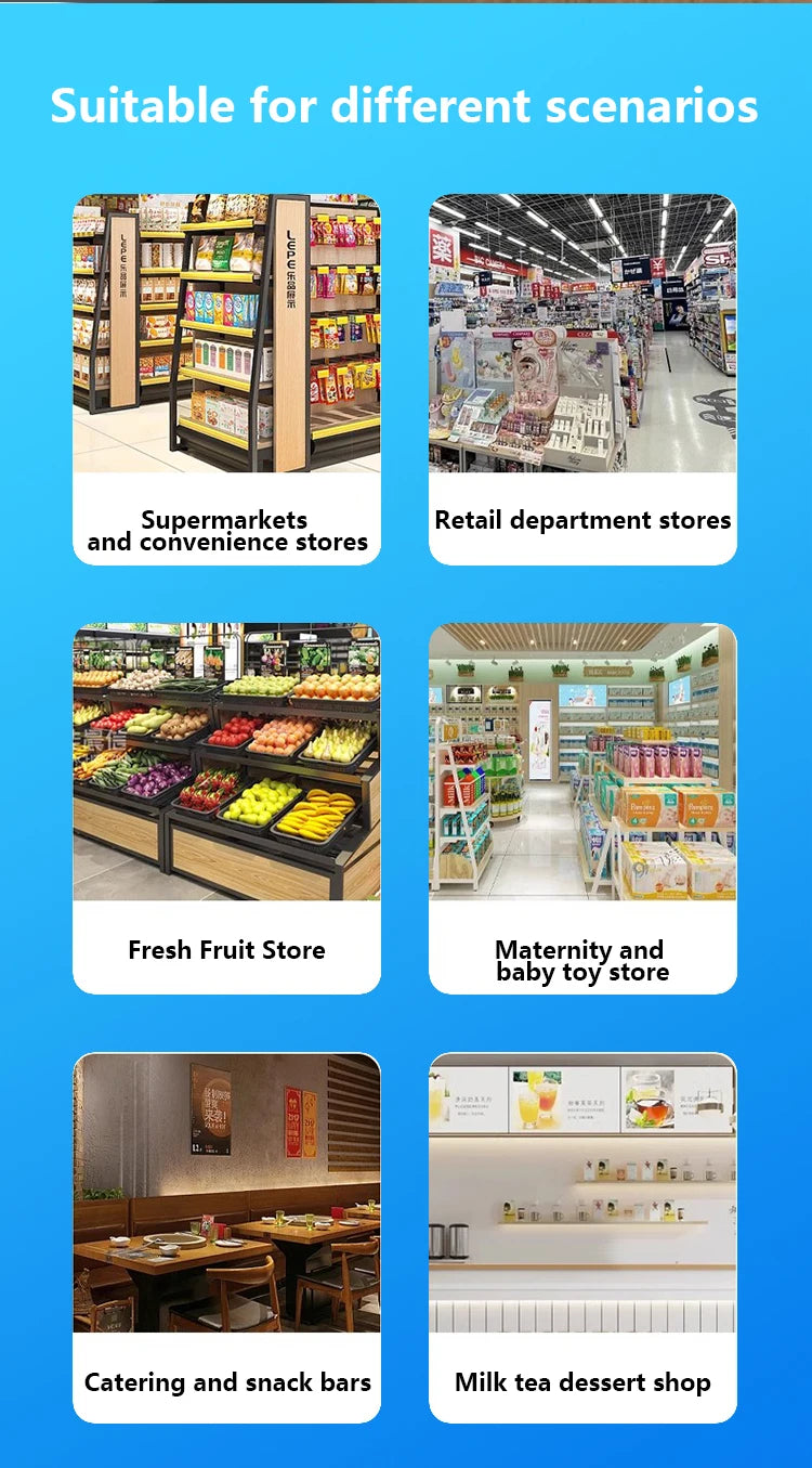 11.6 Android POS System Desktop  EMV NFC IC Card Reader QR Payment All-in-One Touch Screen POS Terminal Machine for Shop/Cafe
