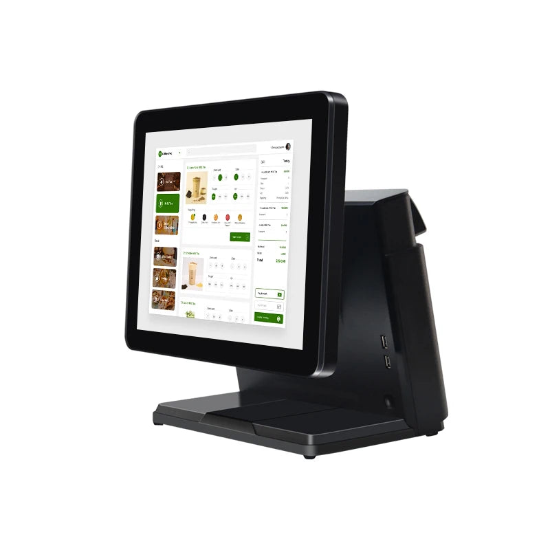 All-in-One Touch Screen Monitor Cash Register Pos System 15.6 Inch Pos Machine RK3566 RK3568