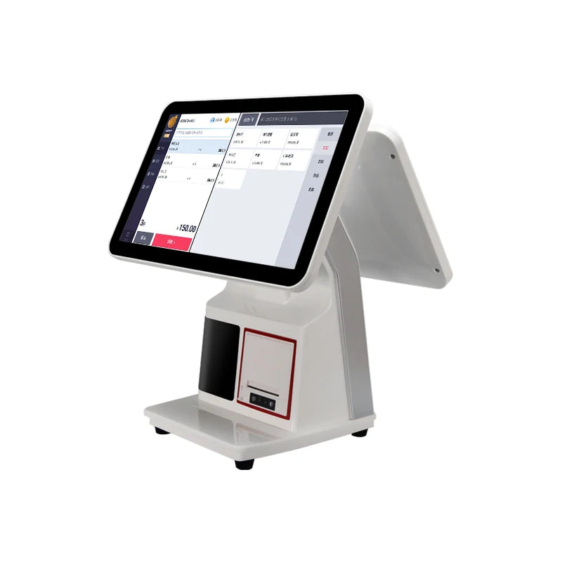 15.6 Inch All-in-One POS Terminal Billing Cash Registers Machine with Printer for Retail Payment System