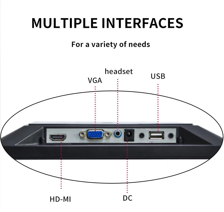 Foldable Pos All in One Machine Win10 17 Inch Capacitive Touch Screen Monitor Multi-point Touch for Supermarket Restaurant