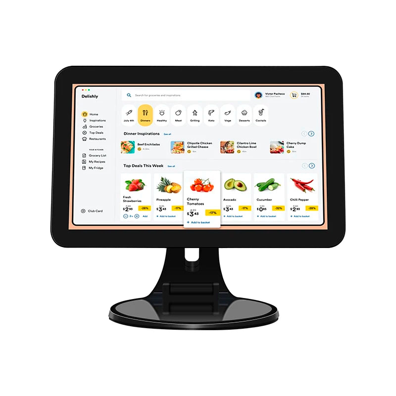 Sale Cash Register Exclusive Christmas Pos Systems All in One PC Restaurant Point of Sale Systems POS Terminal Shop