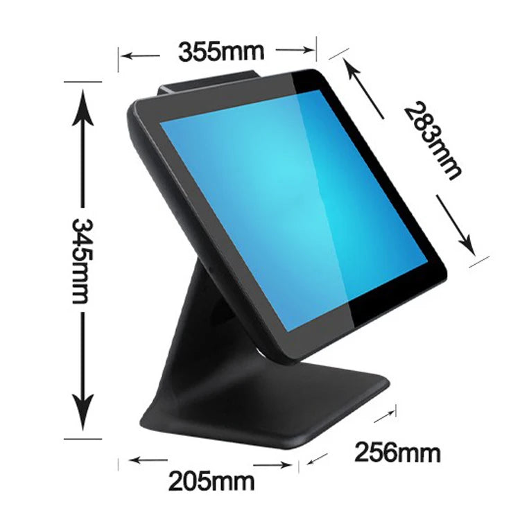 Wholesale 15 Inch Single Screen Win10 Pos Machine Cash Register Pos Systems for Restaurant Point of Sale Systems