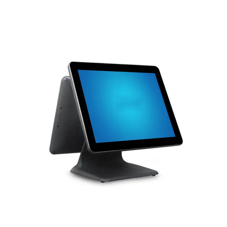 15/15.6Inch Kiosk POS System | Single/Dual Screen All-in-One Solution for Retail Store Terminal Cash Register