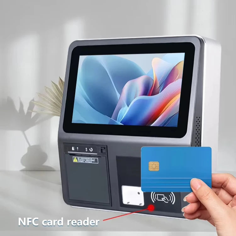 Horizontal 11.6 Touch Screen POS Terminal Android System Cash Register Machine QR/NFC Payment for Small Businesses Retail Shop