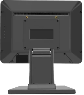 15 LCD Touch Screen Monitor POS Display with Foldable Base for Restaurant Pos System Return and Replacement Resistive Repair