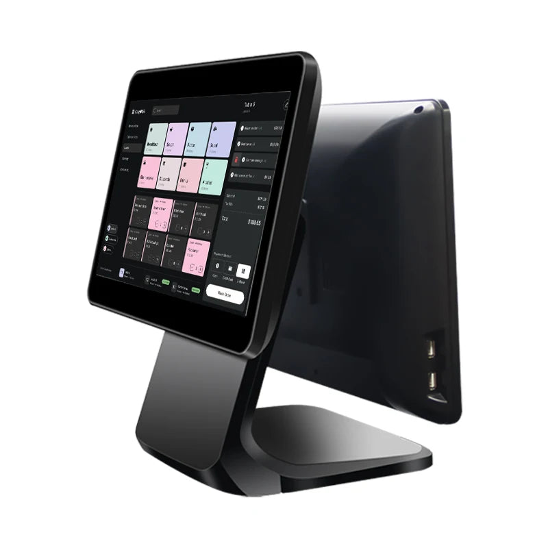 13.3 Inch 15.6 Inch POS Cash Register Restaurant POS System Touch Dual Screen All in One Billing POS Terminal for Retail Sale