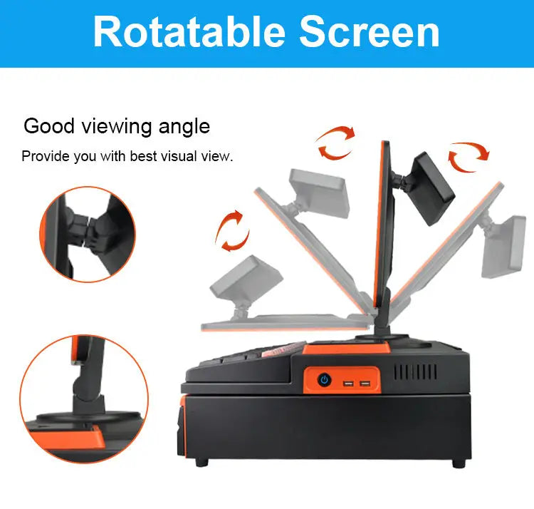 Win10 Pos Systems Cash Register Machine All in One Retail Pos Terminal Caisse Enregistreuse Complet Sistemas Pos