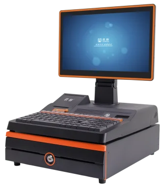 15.6 Inch  Restaurant Supermarket All in One Machine Pos Machine Touch Screen System