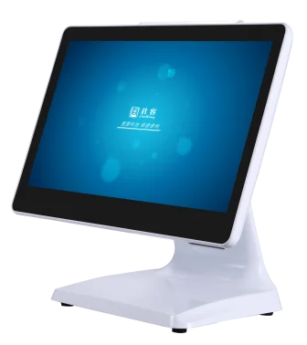 Pos System Cash Register  15.6  Inch All in One Win10  System Dual Screen Pos Terminal Pc