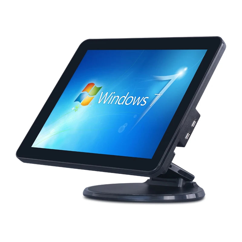 15.6 inch Pos System All in One Capacitive Touch LCD Single Screen Windows System All in One Pos Machine with Printer