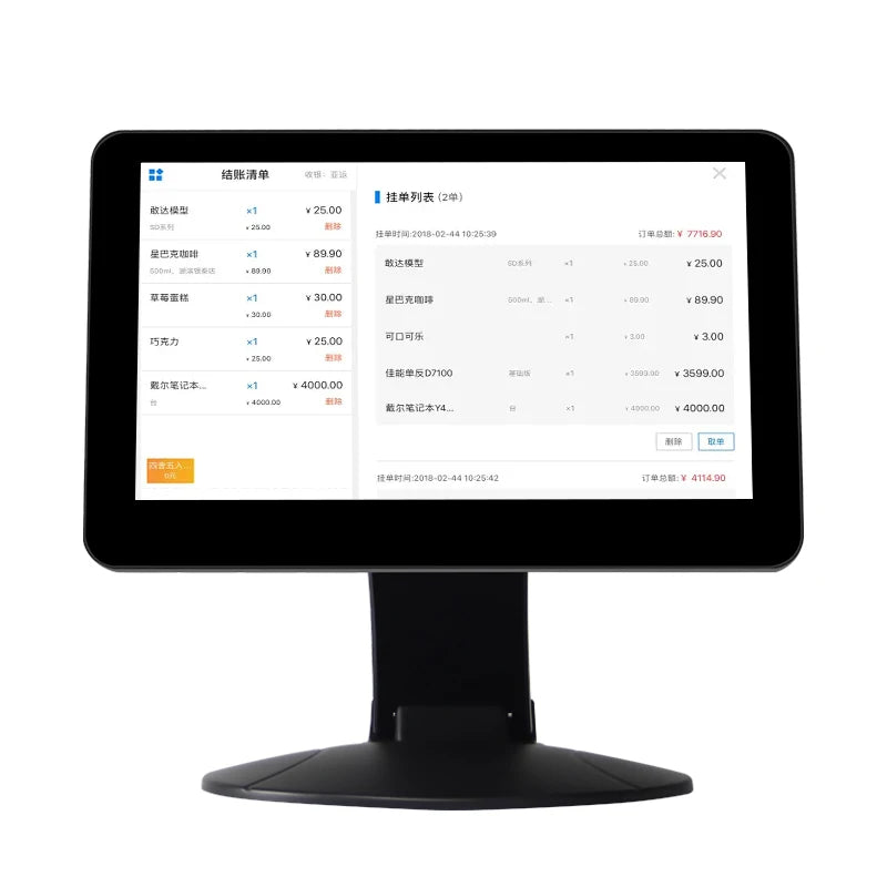 Fashion Design OEM ODM 15.6 Inch POS Touch Hardware Retail 128G SSD All in One Cashier I3 Cash Register