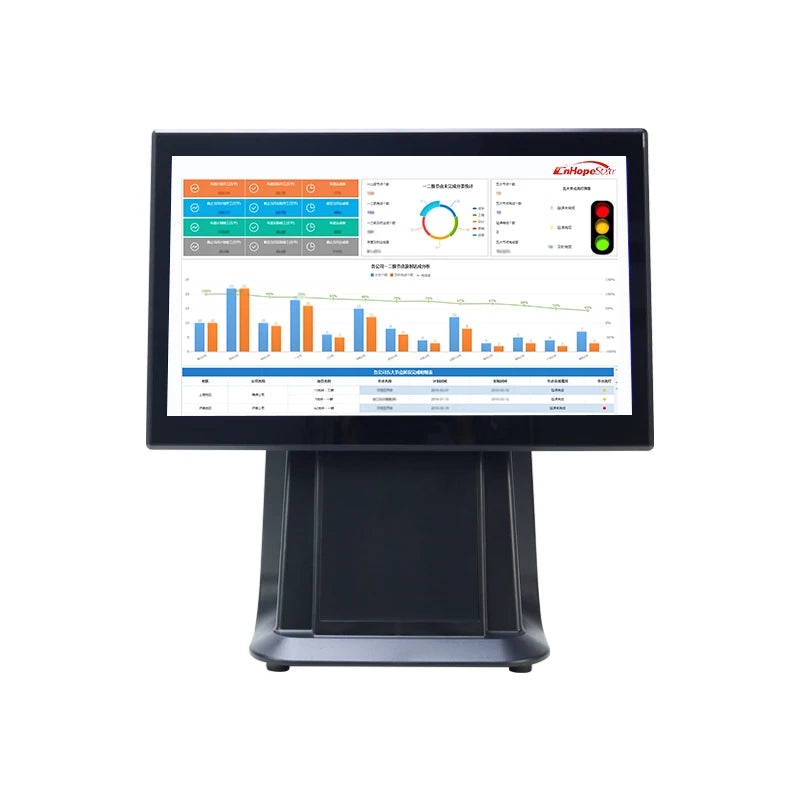 New Type Desktop 15.6 Inch Touch Screen I3 windows POS System Terminal Pc