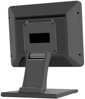 15 LCD Touch Screen Monitor POS Display with Foldable Base for Restaurant Pos System Return and Replacement Resistive Repair
