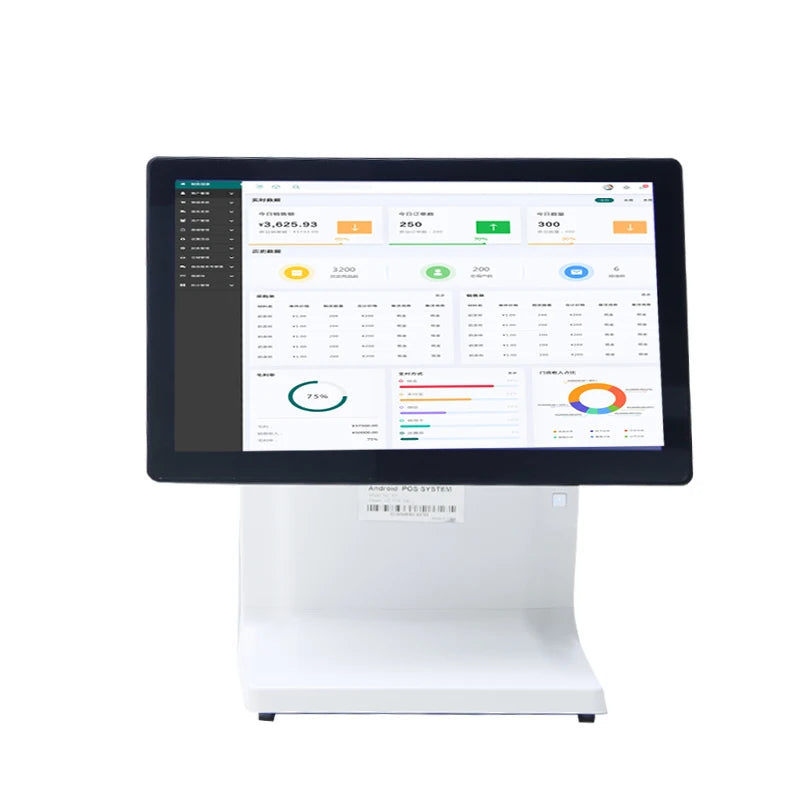 15.6 Android POS Terminal for Fast Checkout | Supermarket Cash Register with Integrated Software
